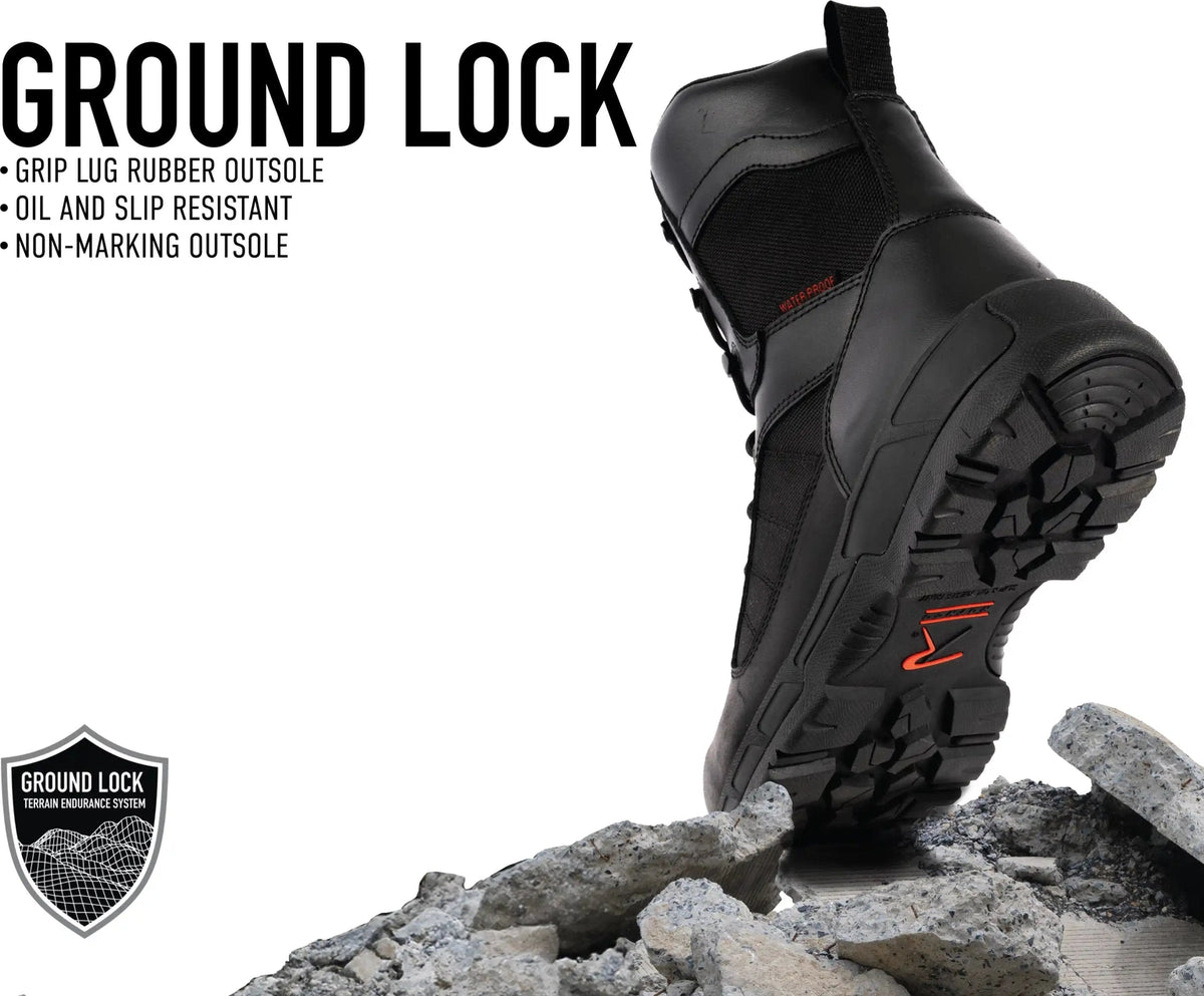 Rothco Guardian 8 Inch Tactical Boot Black / 7.5