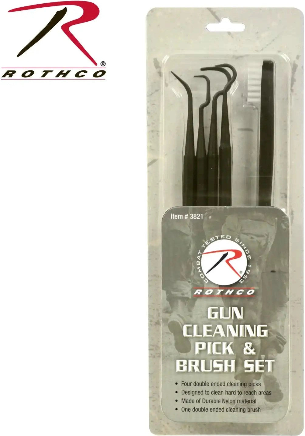 Rothco Gun Cleaning Pick & Brush Set