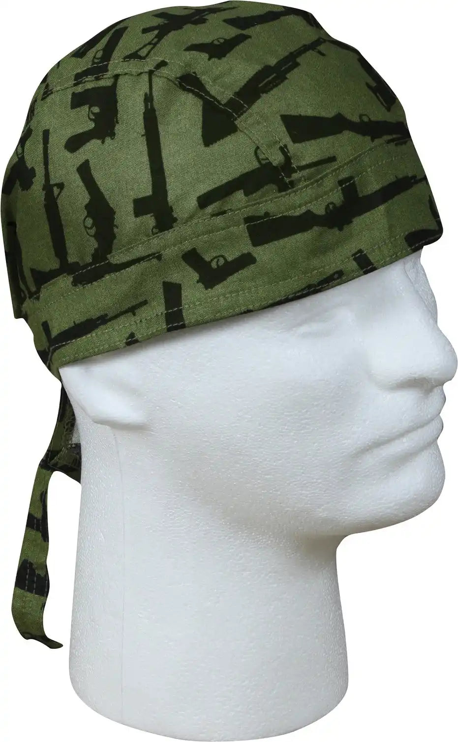 Rothco Gun Pattern Headwrap - Olive Drab / Black