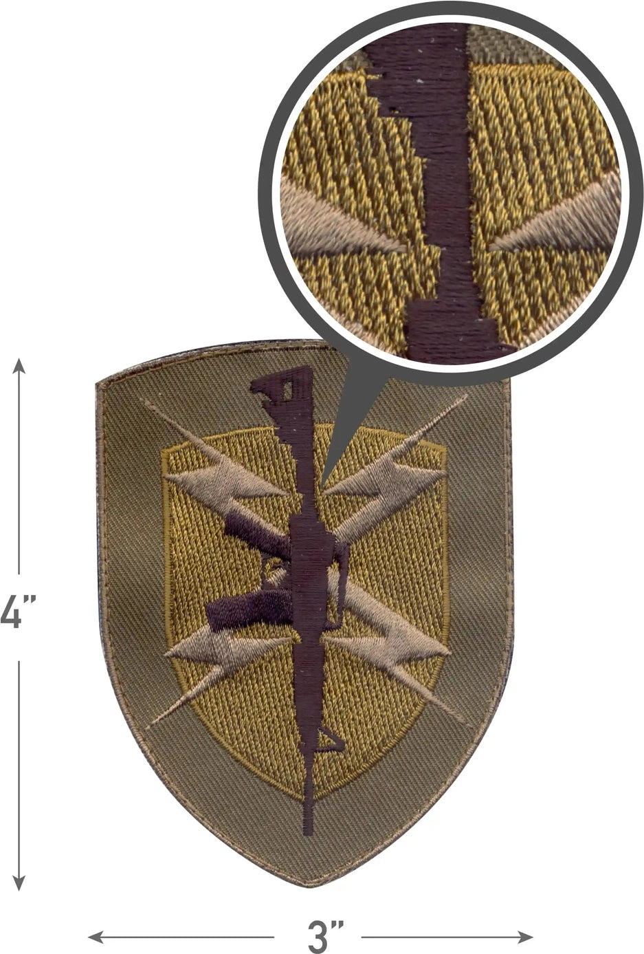Rothco Gun Shield Morale Patch