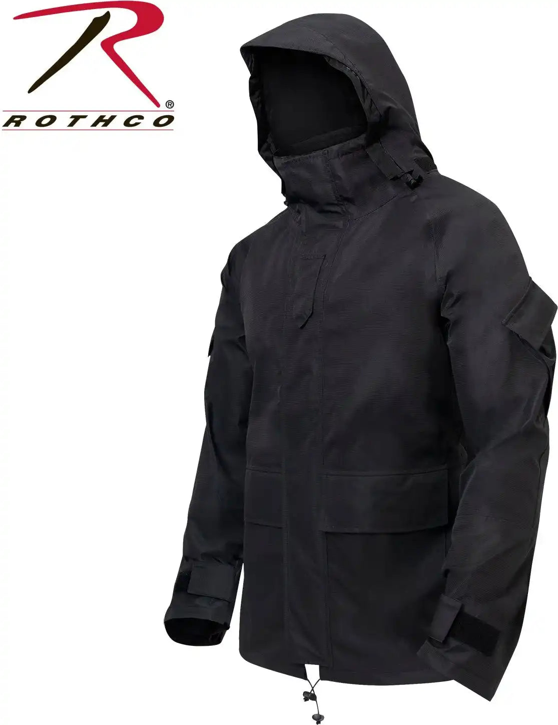 Rothco Hard Shell Waterproof Jacket Black