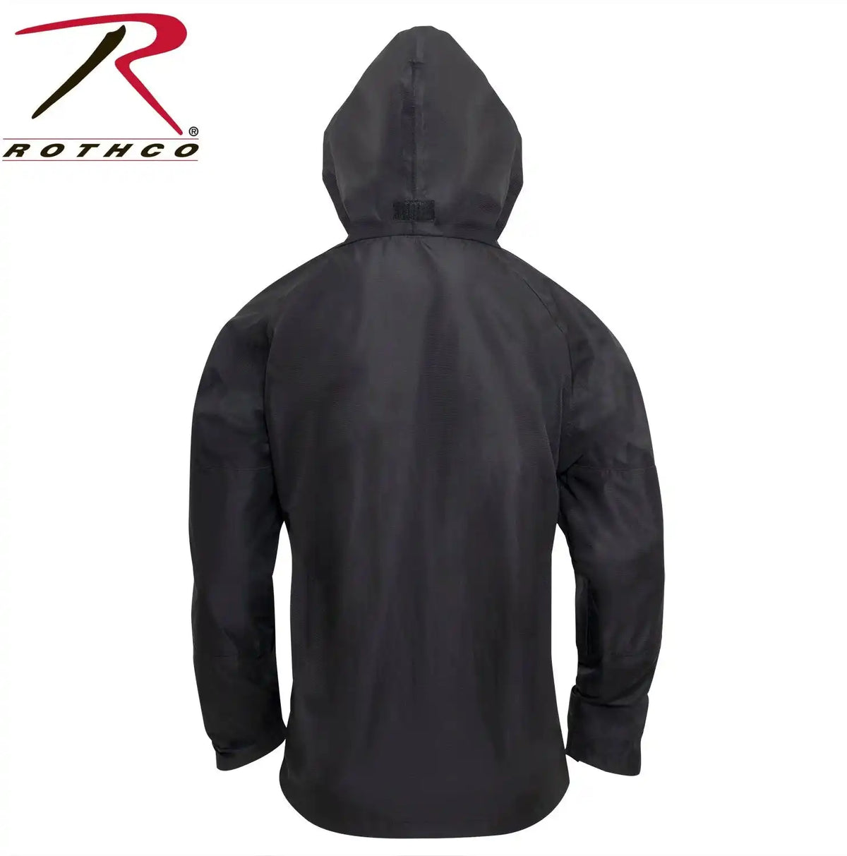Rothco Hard Shell Waterproof Jacket Black