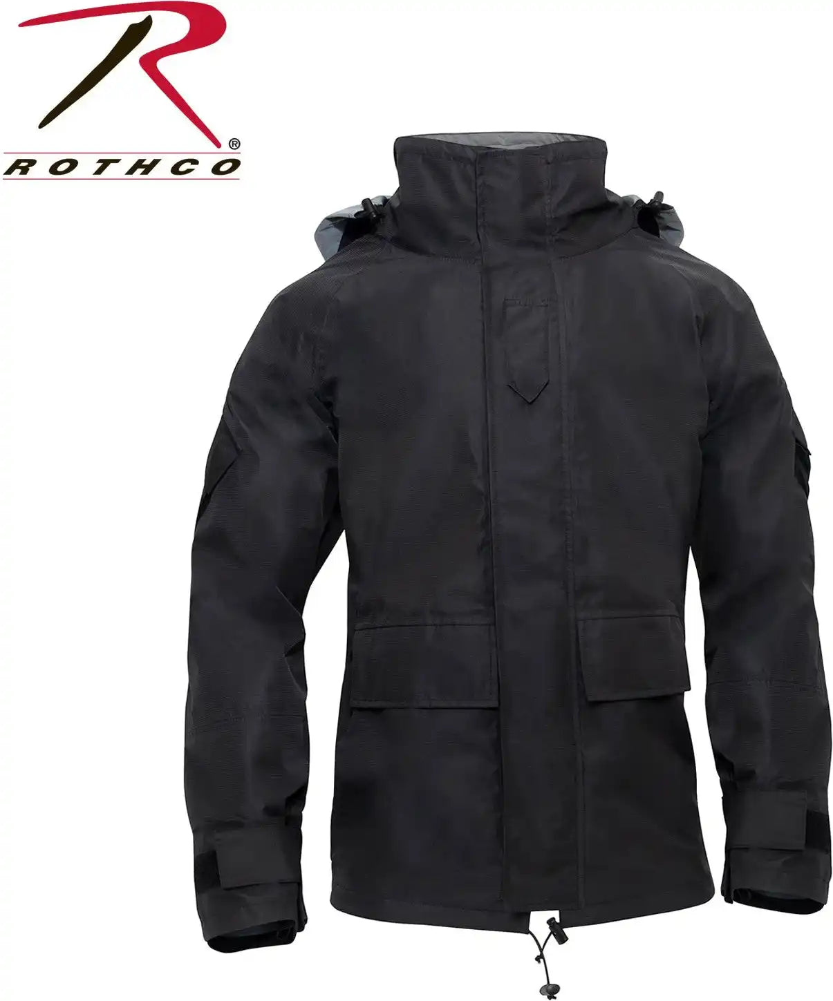 Rothco Hard Shell Waterproof Jacket Black