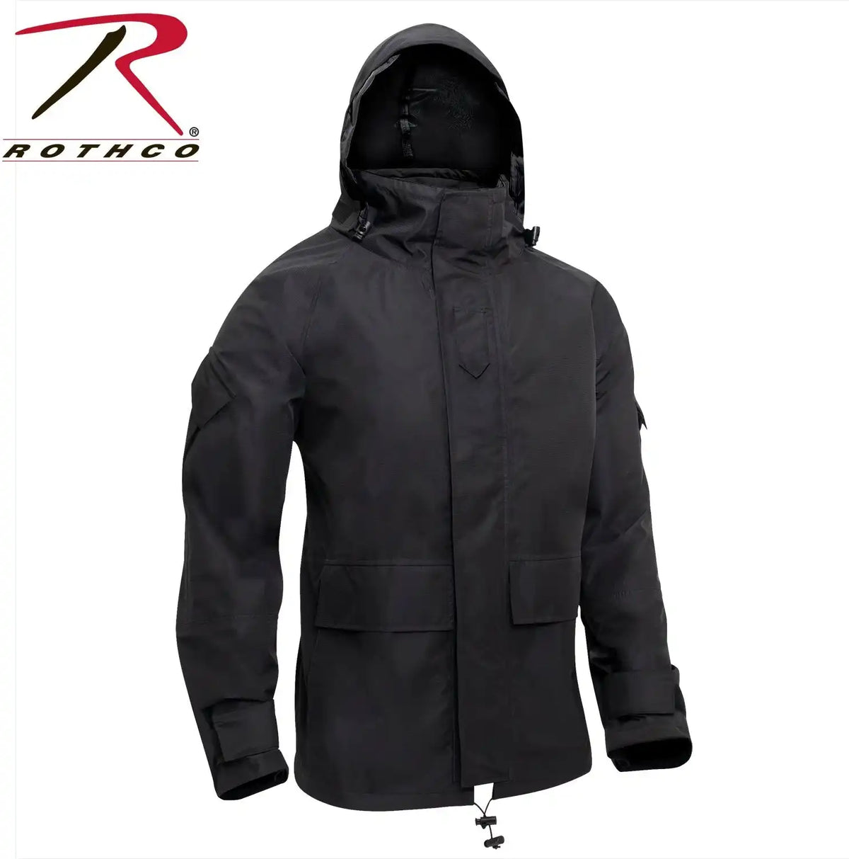 Rothco Hard Shell Waterproof Jacket Black