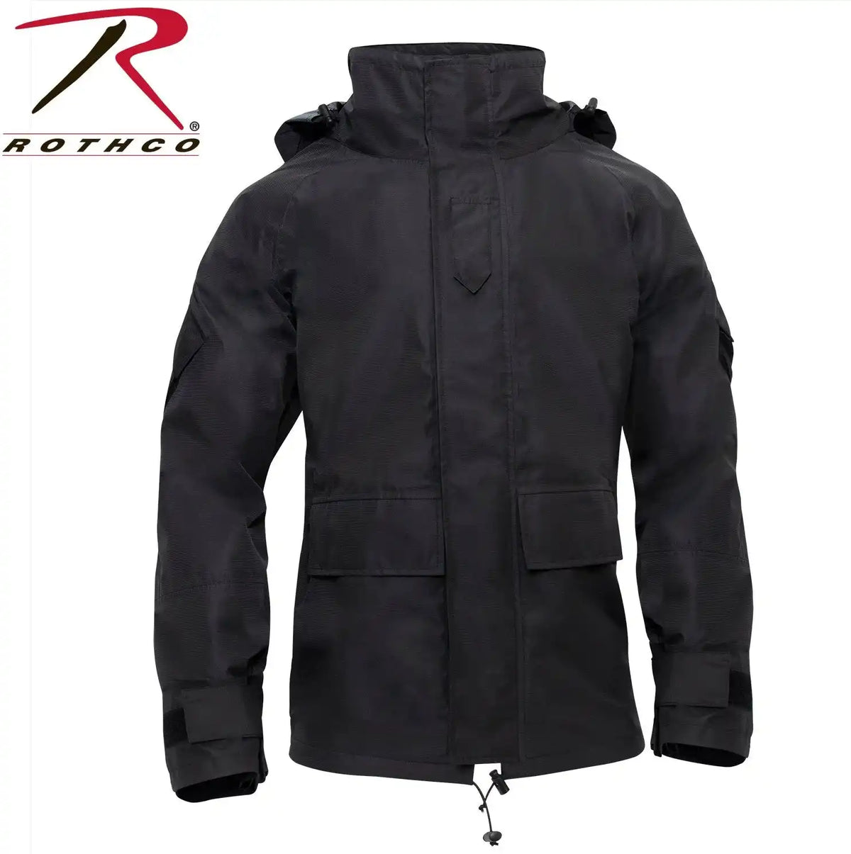 Rothco Hard Shell Waterproof Jacket Black