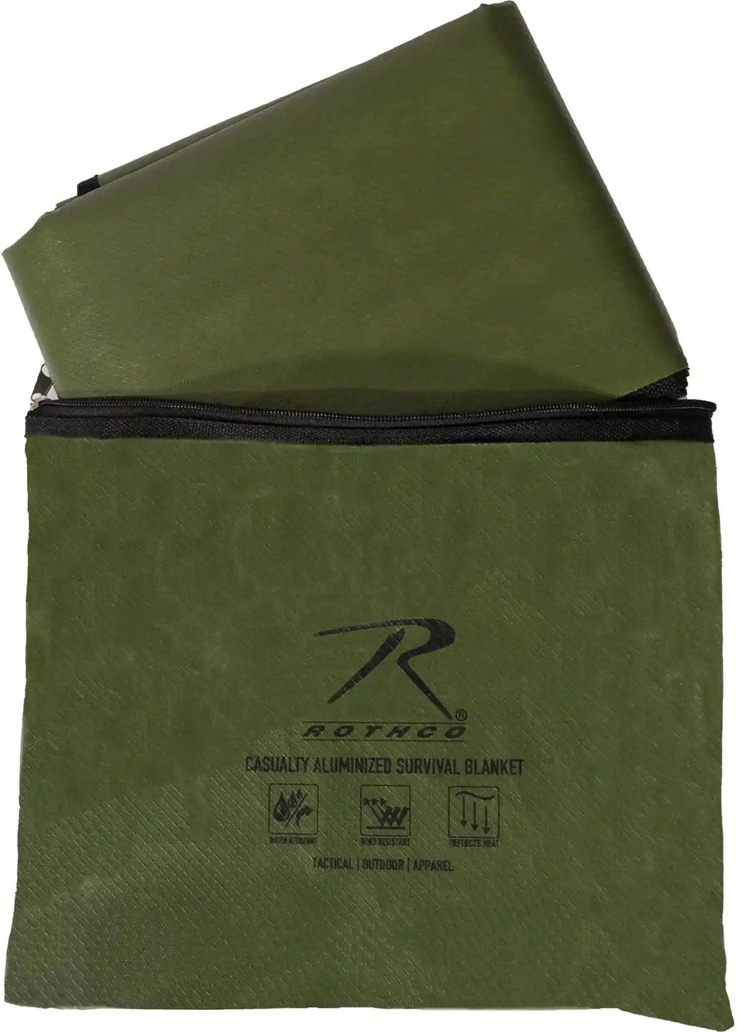 Rothco Heavy Duty Survival Blanket Olive Drab