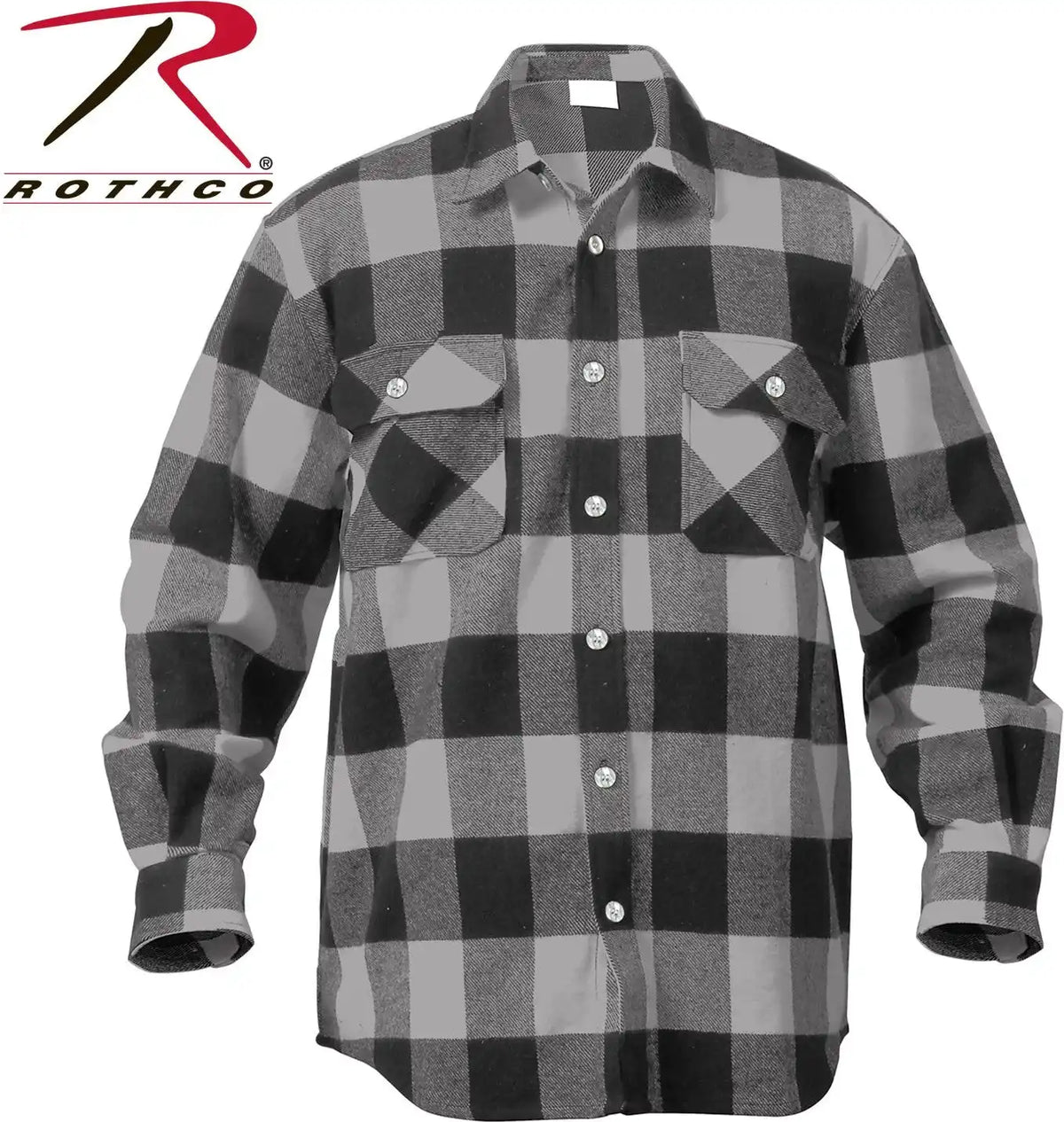 Rothco Heavy Weight Solid Flannel Shirt