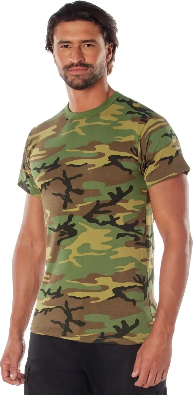 Rothco Heavyweight Camo t Shirt