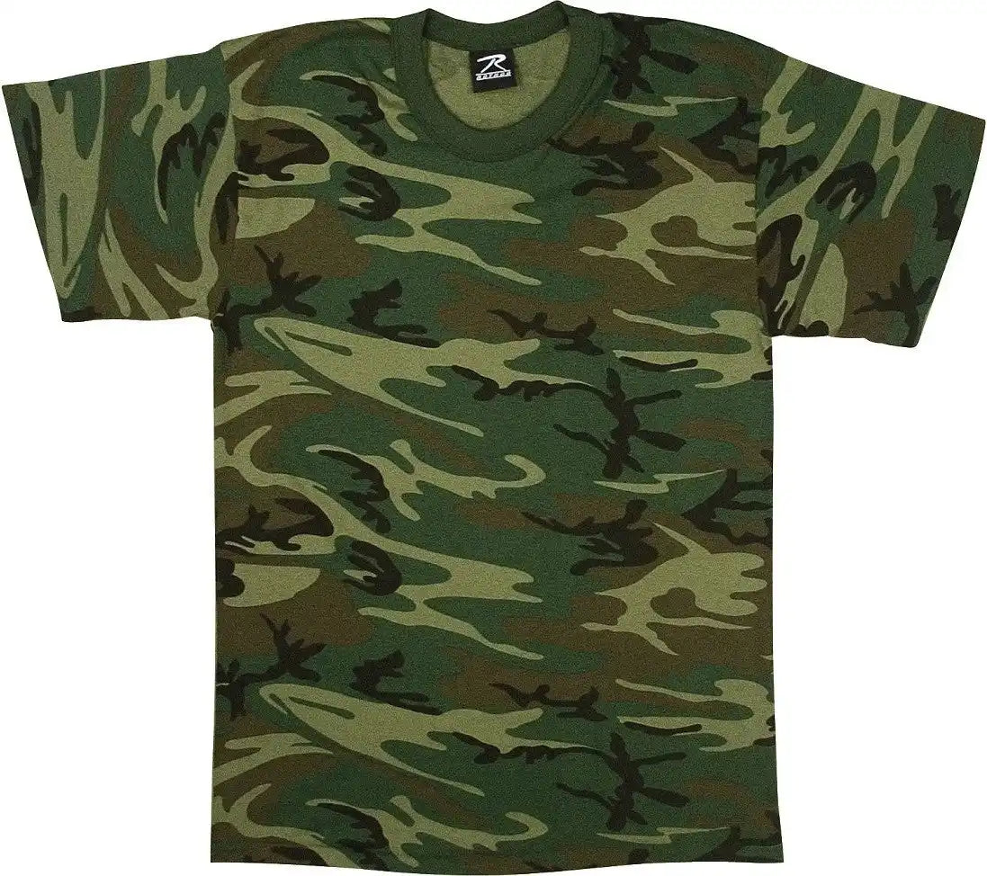 Rothco Heavyweight Camo t Shirt