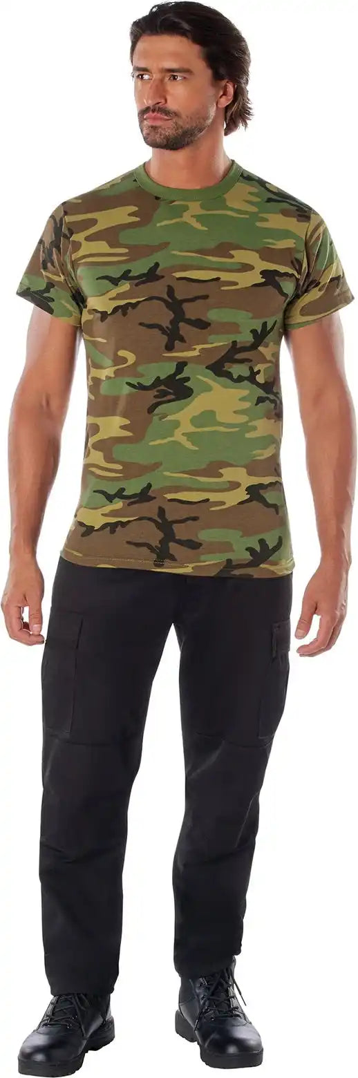Rothco Heavyweight Camo t Shirt