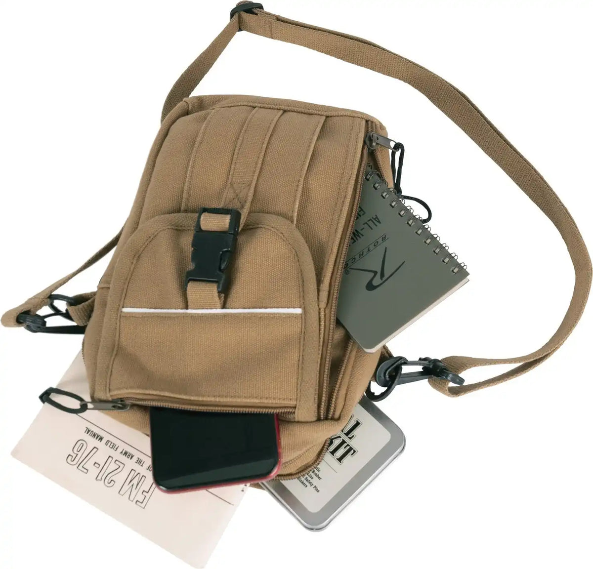 Rothco Heavyweight Classic Canvas Passport Travel Pouch