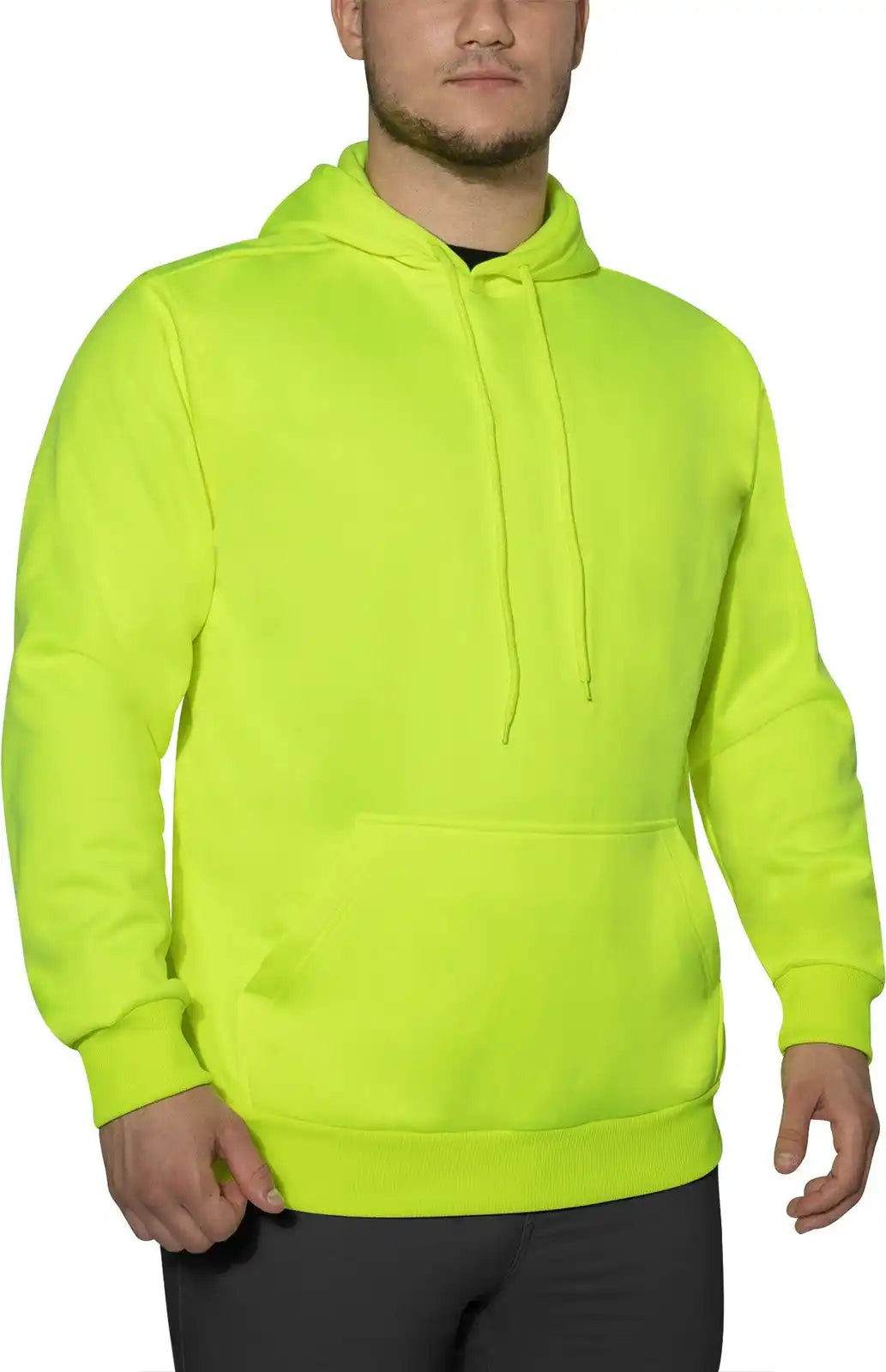 Rothco High Vis Performance Hooded Sweatshirt Safety Green