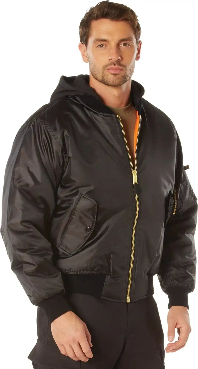 Rothco Hooded Ma 1 Flight Jacket