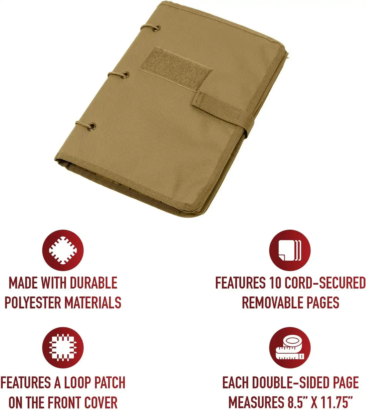Rothco Hook &amp; Loop Patch Book