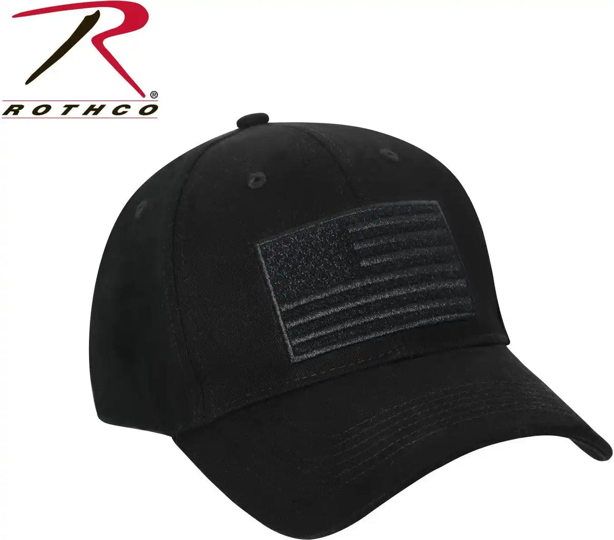 Rothco Hook &amp; Loop U.s. Flag Low Profile Cap