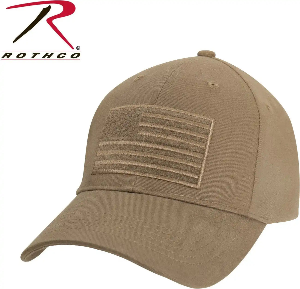 Rothco Hook &amp; Loop U.s. Flag Low Profile Cap