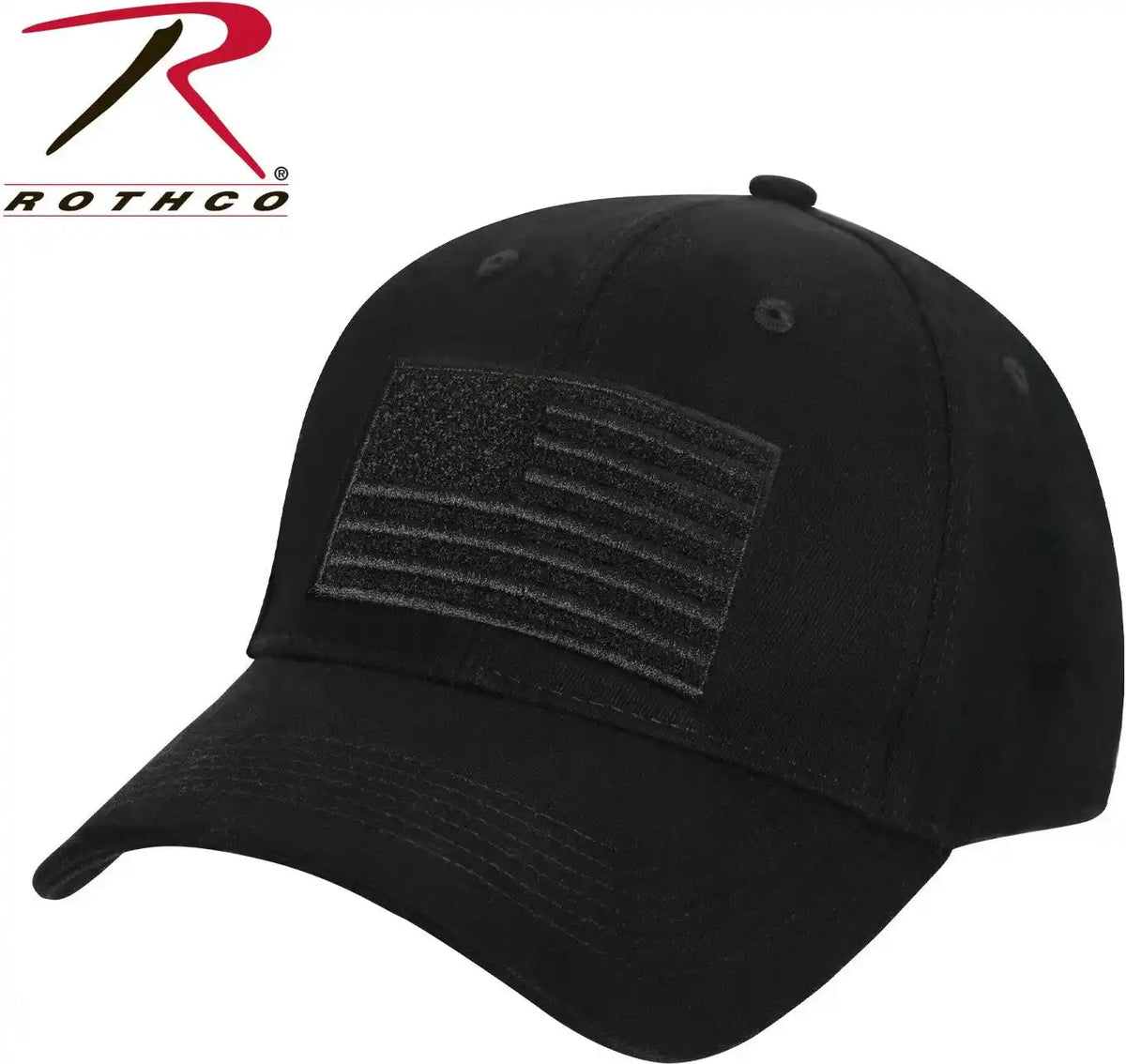 Rothco Hook &amp; Loop U.s. Flag Low Profile Cap
