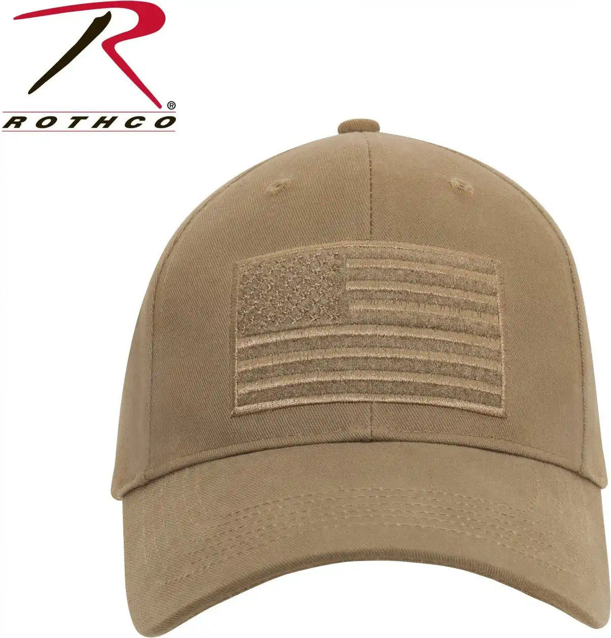 Rothco Hook &amp; Loop U.s. Flag Low Profile Cap