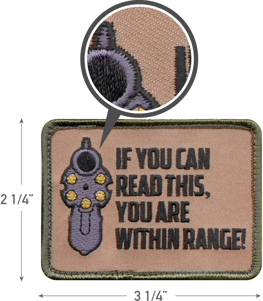 Rothco if you can Read this Morale Patch Bulk Packaging