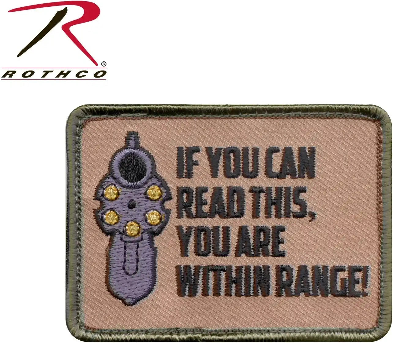 Rothco if you can Read this Morale Patch Bulk Packaging