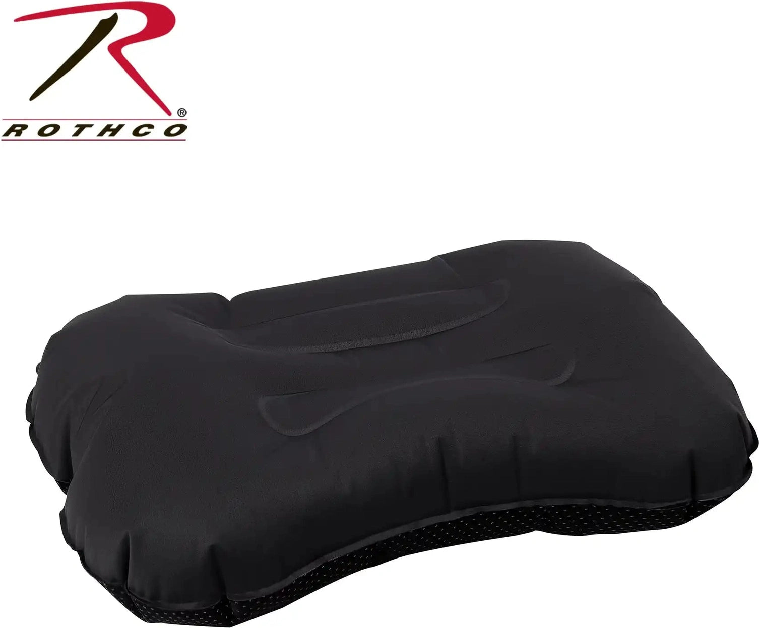 Rothco Inflatable Camping Pillow Black