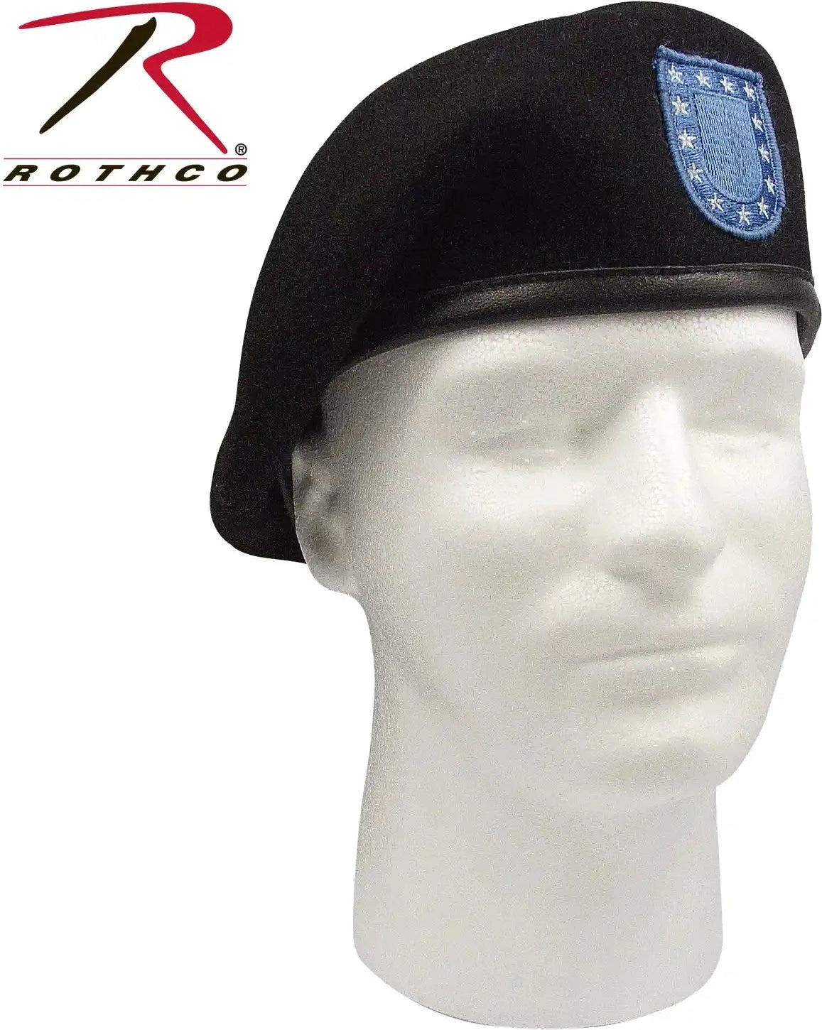 Rothco Inspection Ready Beret with Flash Black / 7
