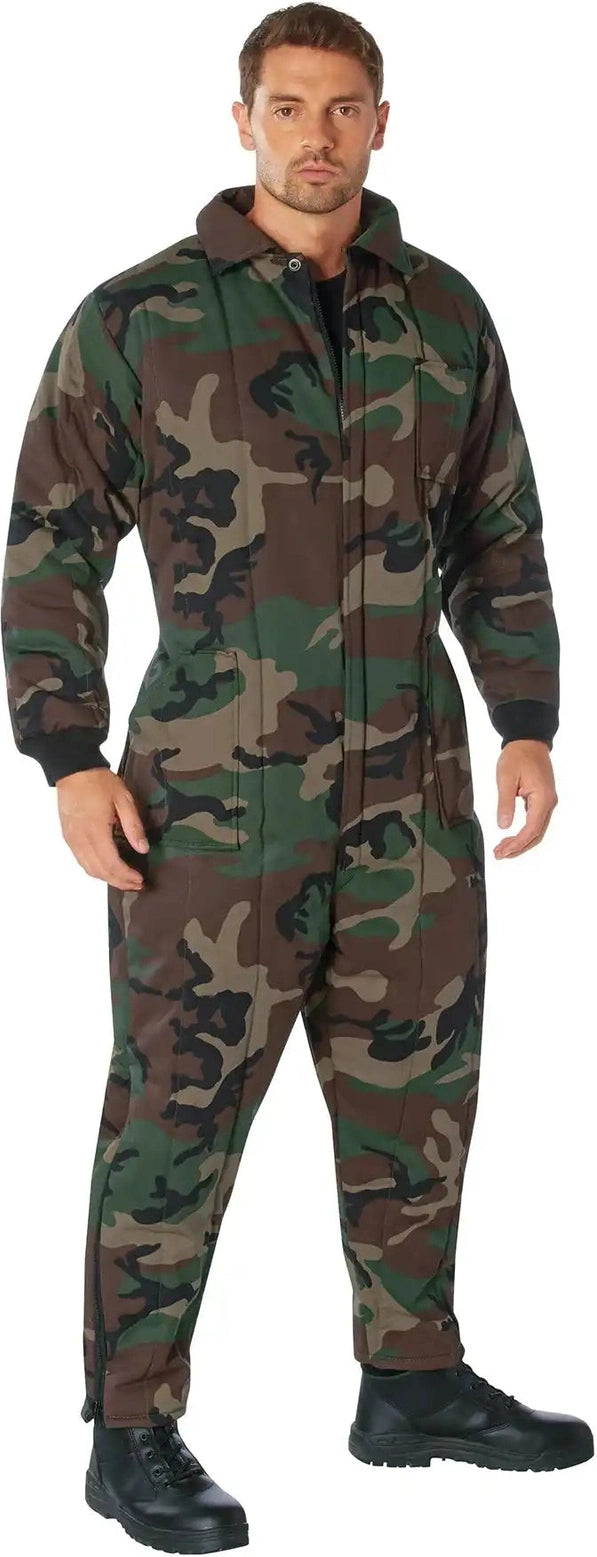 Rothco Insulated Coveralls Woodland Camo / s