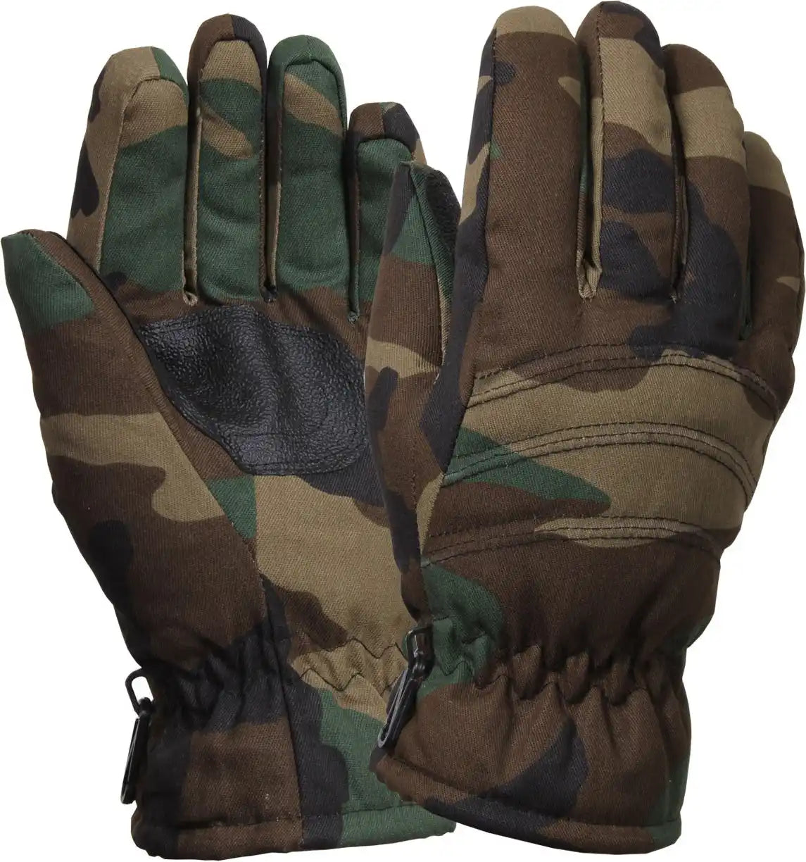 Rothco Insulated Hunting Gloves Woodland Camo / l