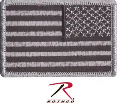 Rothco Iron on / Sew Embroidered us Flag Patch