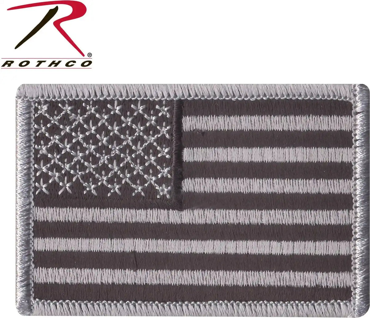 Rothco Iron on / Sew Embroidered us Flag Patch