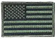 Rothco Iron on / Sew Embroidered us Flag Patch