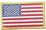 Rothco Iron on / Sew Embroidered us Flag Patch