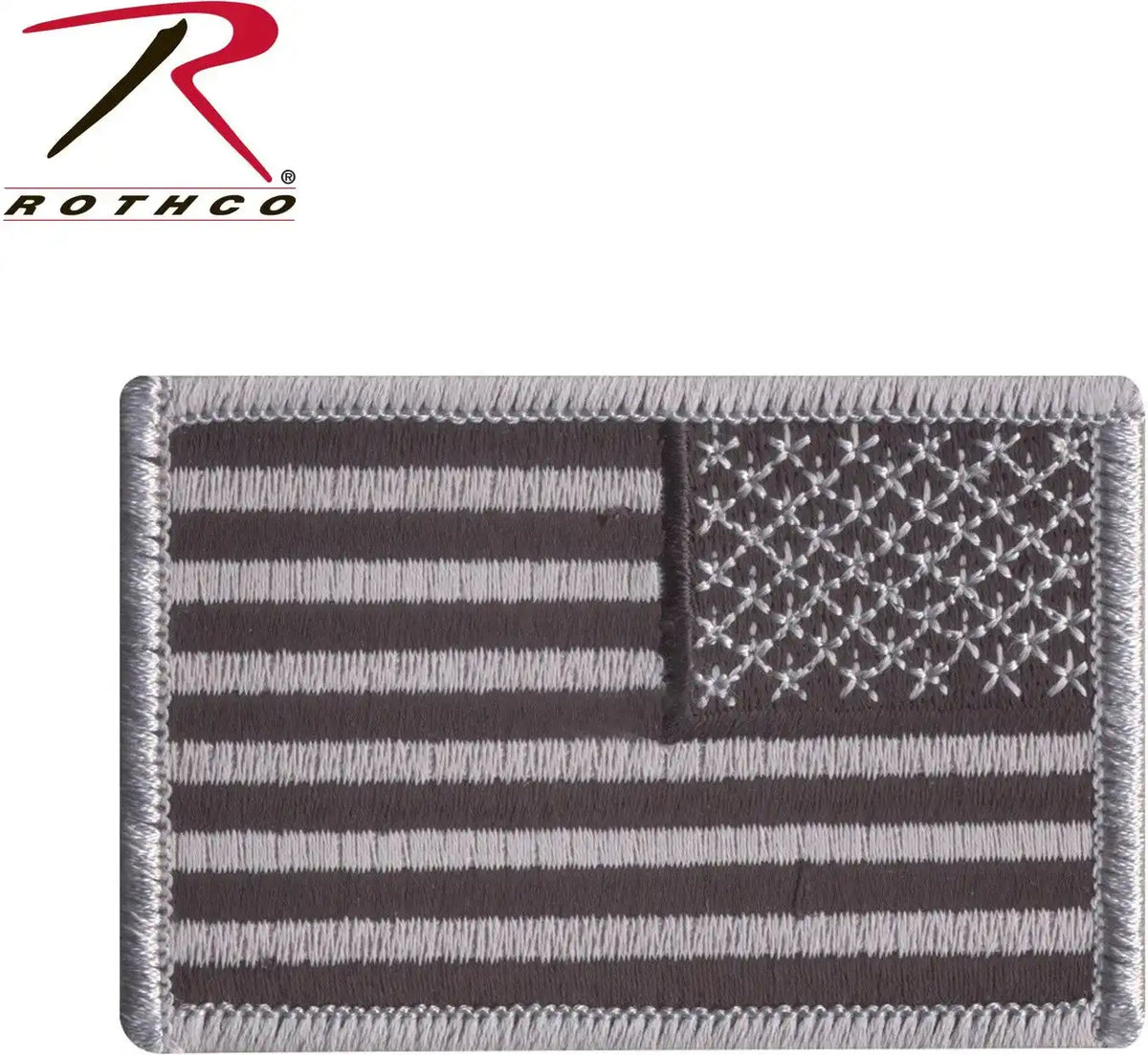 Rothco Iron on / Sew Embroidered us Flag Patch