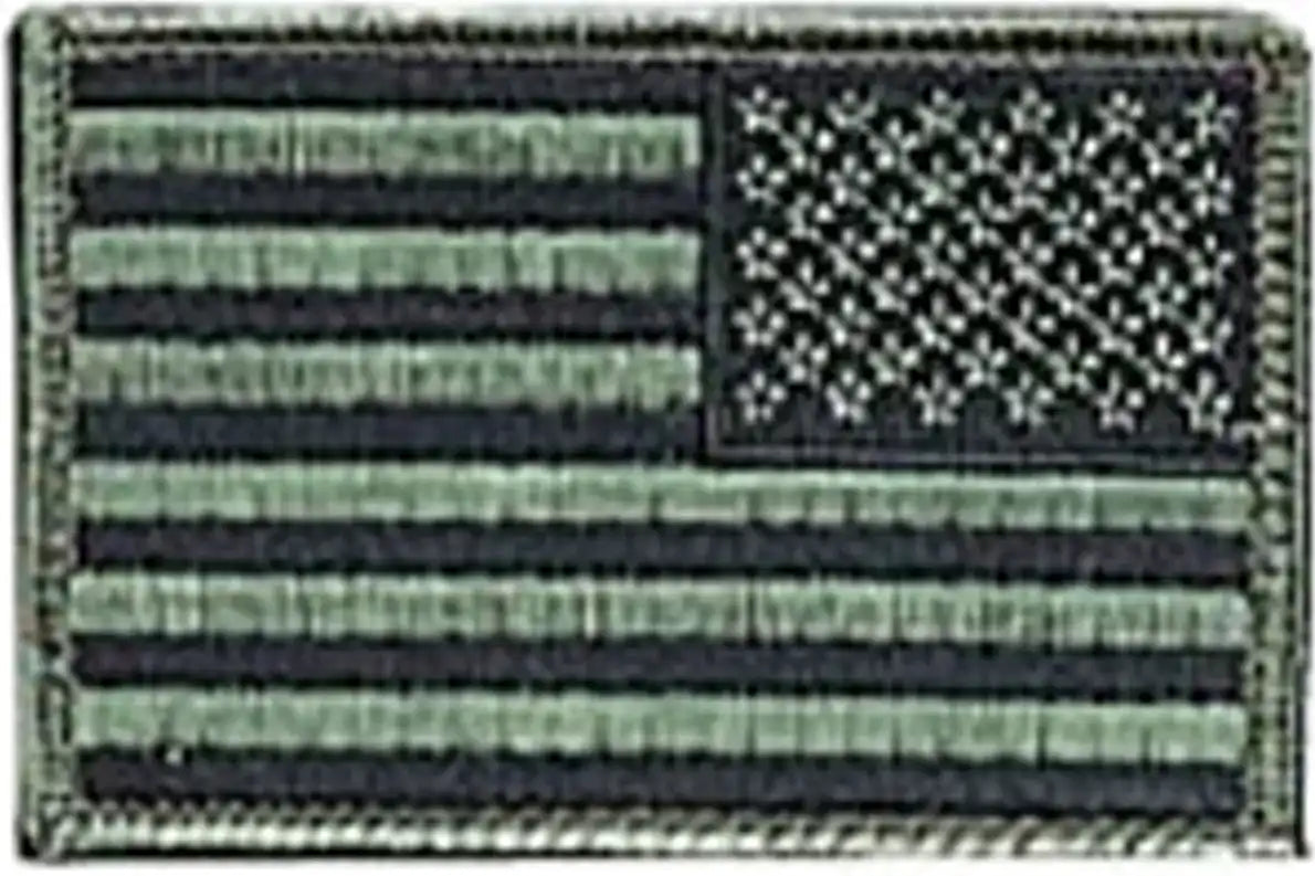 Rothco Iron on / Sew Embroidered us Flag Patch