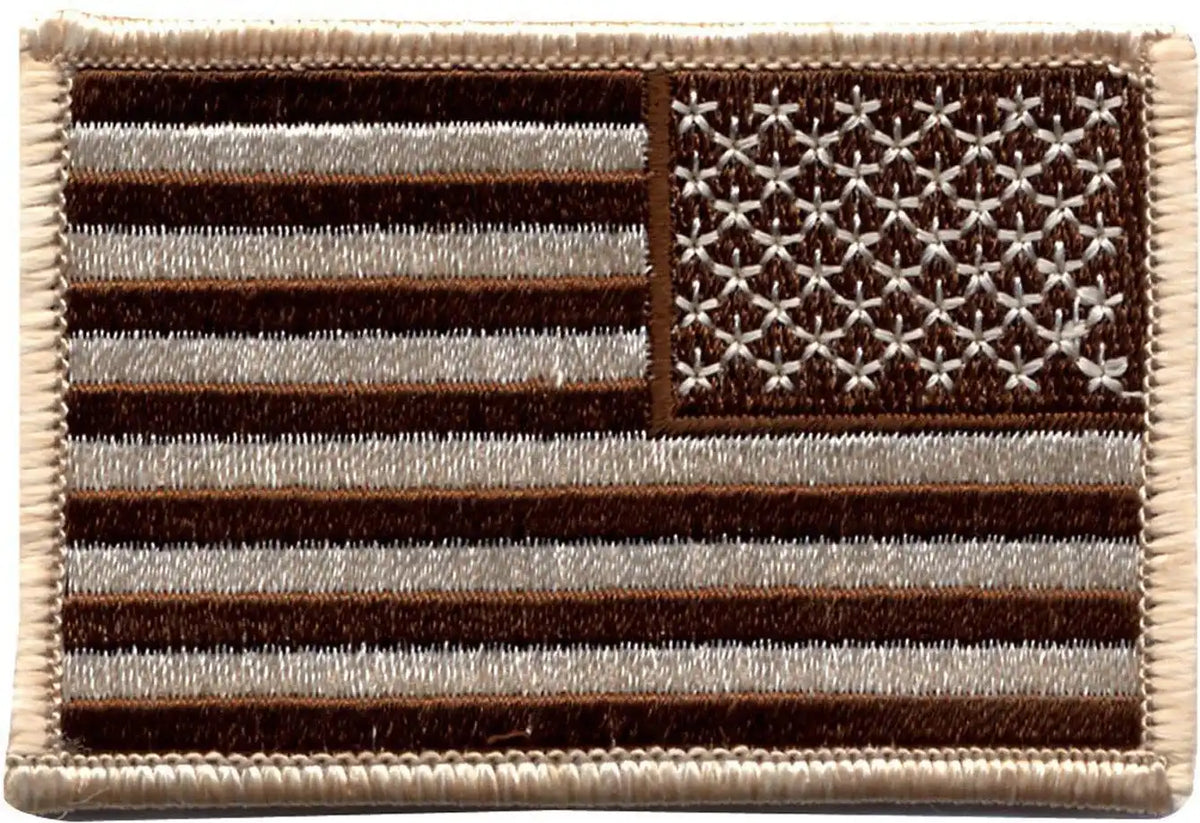 Rothco Iron on / Sew Embroidered us Flag Patch