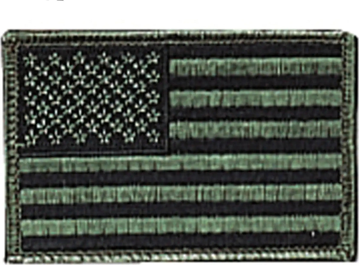 Rothco Iron on / Sew Embroidered us Flag Patch