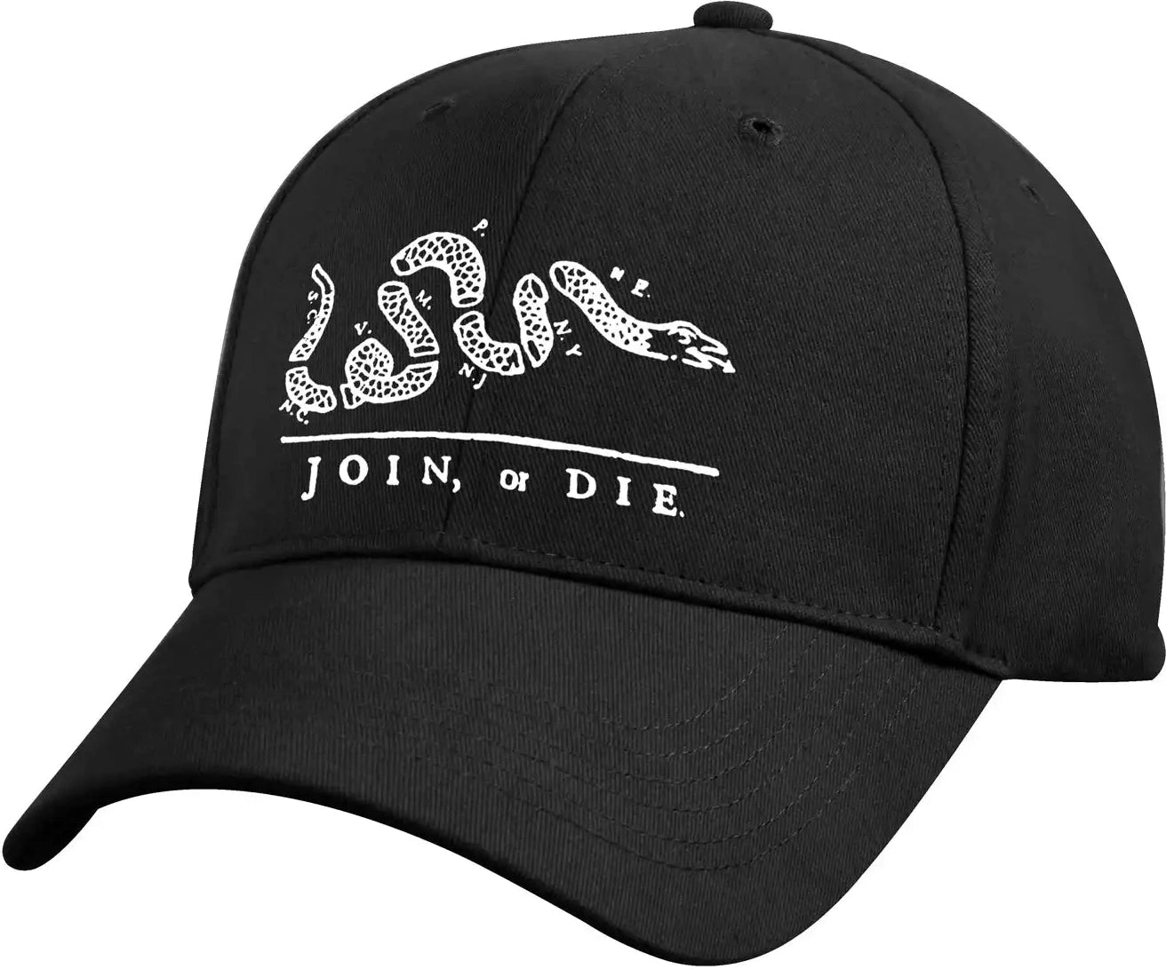 Rothco Join or Die Deluxe Low Profile Cap Black / one Size