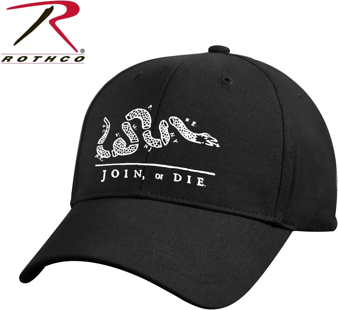 Rothco Join or Die Deluxe Low Profile Cap Black / one Size