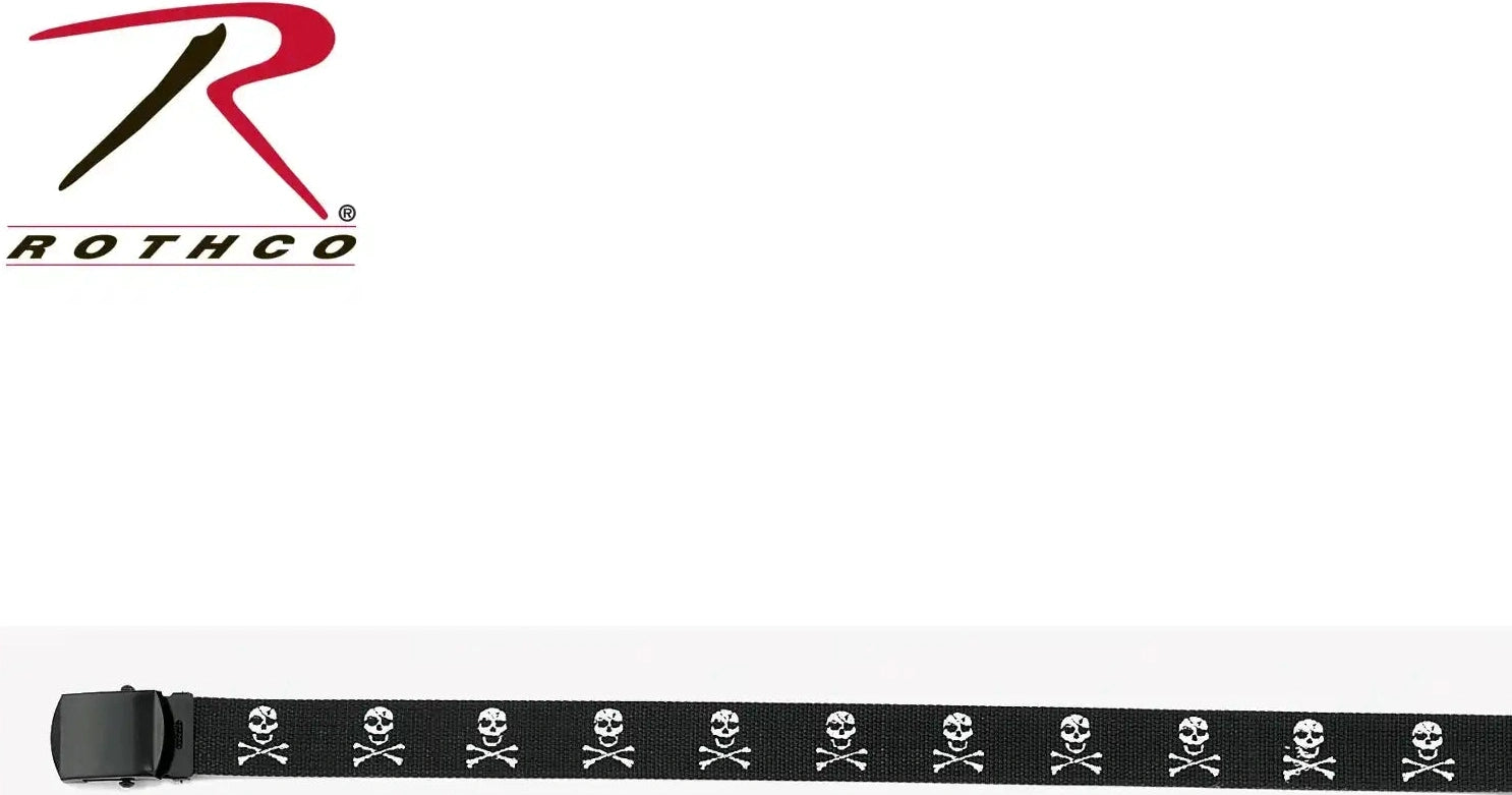 Rothco Jolly Roger Web Belt