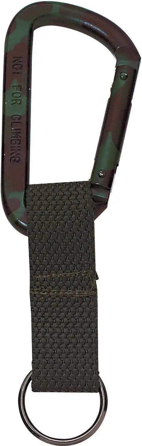 Rothco Jumbo 80mm Carabiner with Web Strap Key Ring