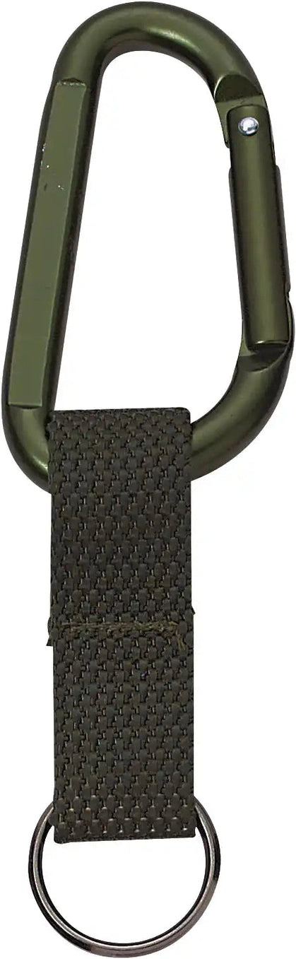 Rothco Jumbo 80mm Carabiner with Web Strap Key Ring