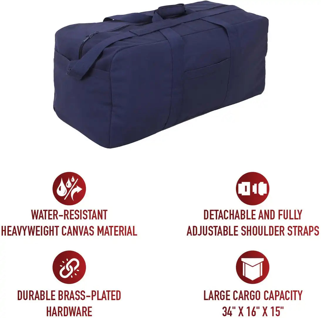 Rothco Jumbo Canvas Cargo Bag