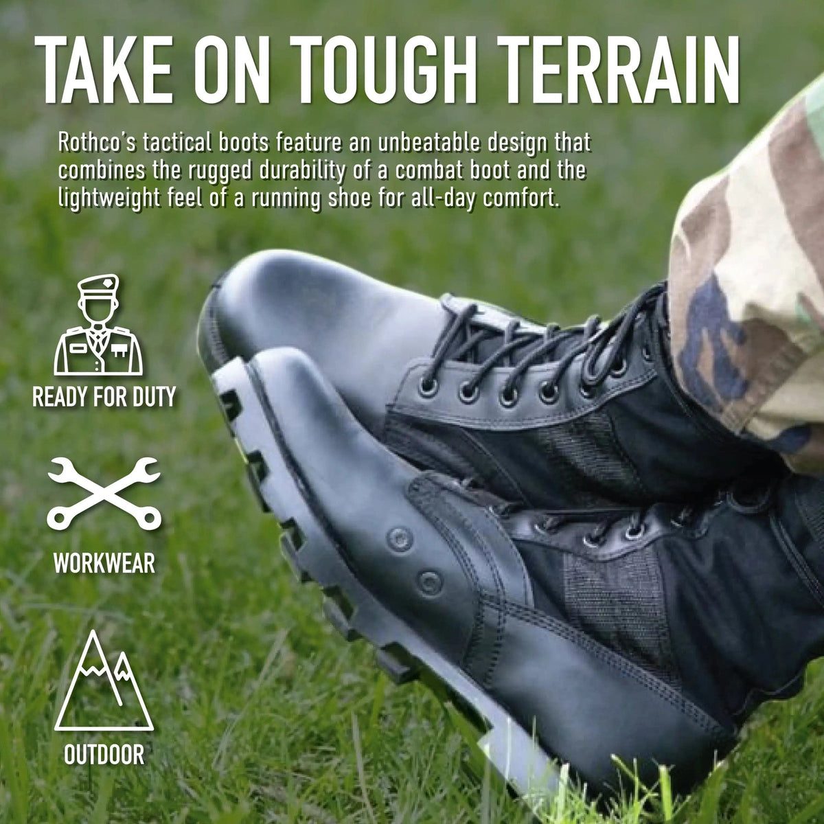Rothco Jungle Boots 8 Inch