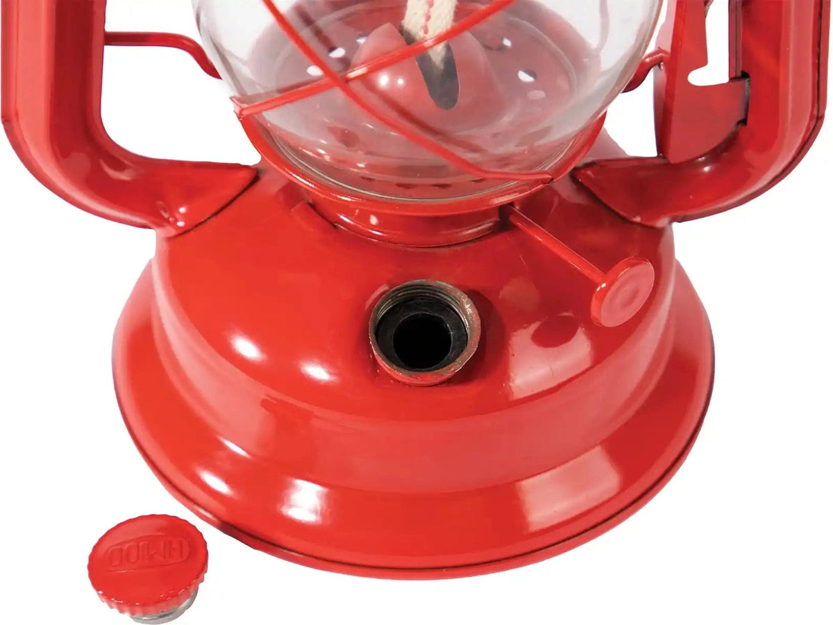Rothco Kerosene Hurricane Lantern Red / 12 Inches