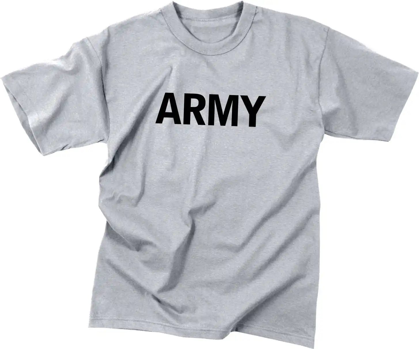 Rothco Kids Army Physical Training t Shirt Grey / Xs