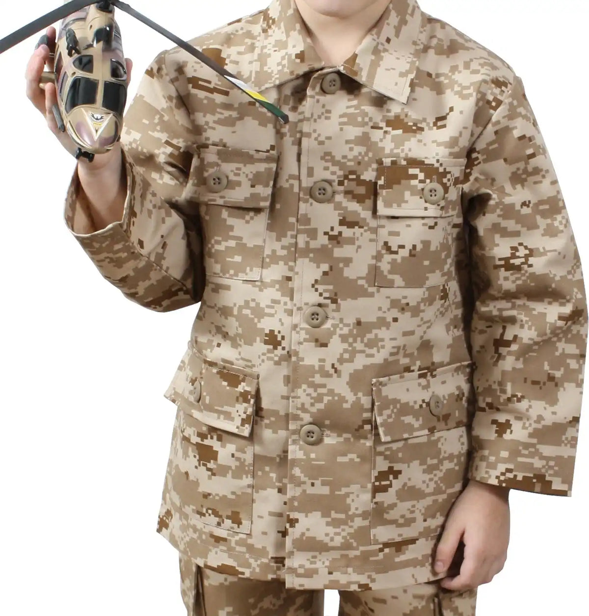 Rothco Kids Camo Bdu Shirt