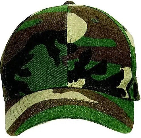 Rothco Kid’s Camo Low Profile Cap Woodland