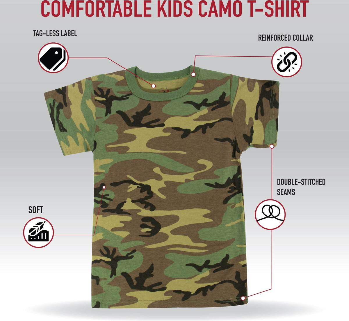 Rothco Kids Camo T-shirt