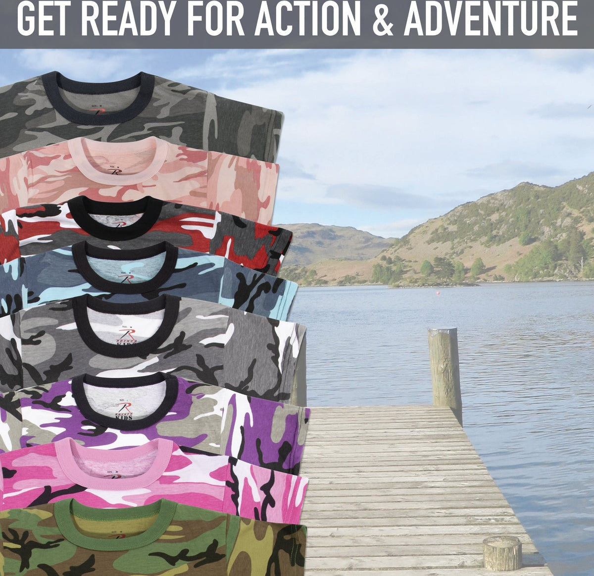 Rothco Kids Camo T-shirt