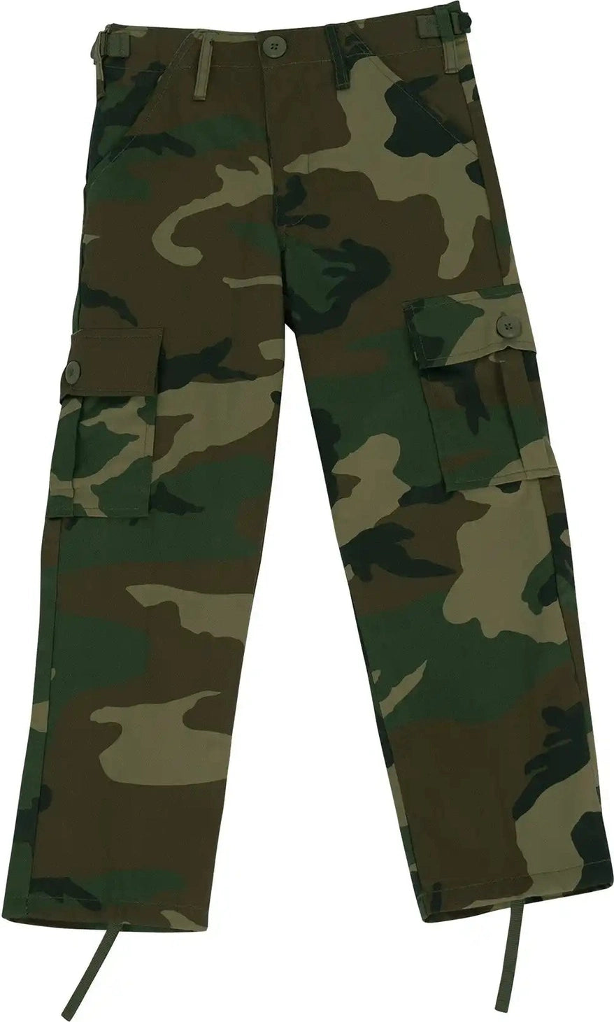 Rothco Kids Cargo Pants Woodland Camo / 6